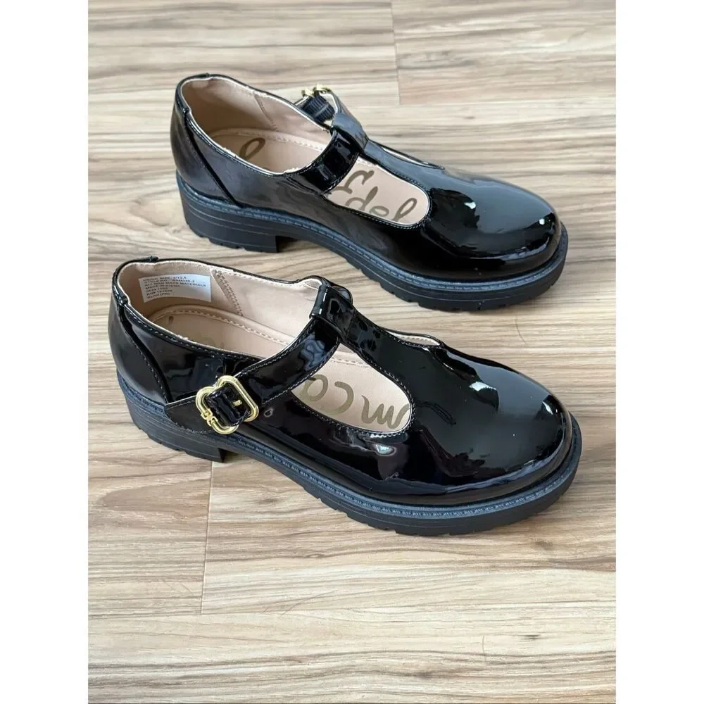 Sam Edelman Taelor T-Strap Mary Jane Shoe Kids Girls size 3